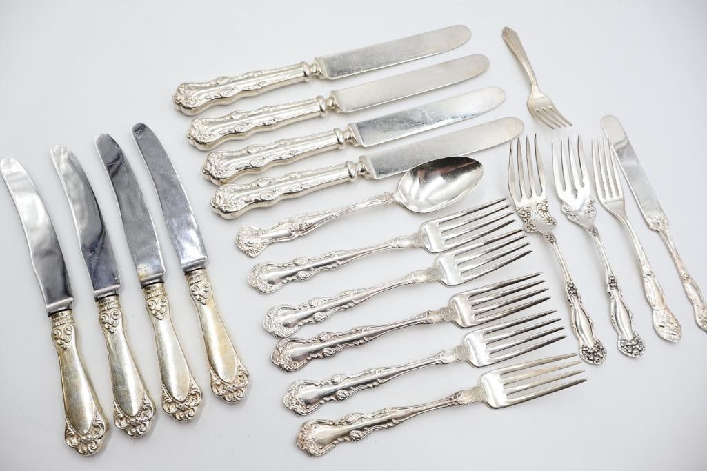 Mixed Holmes & Edwards Silverplate Flatware Collection (1 of 17)
