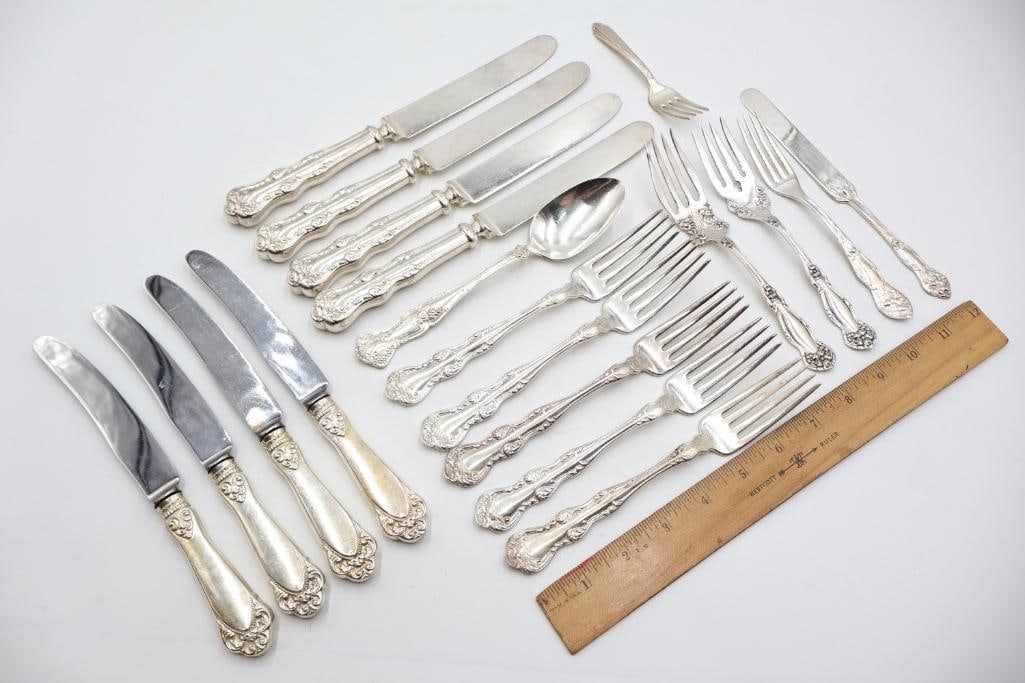 Mixed Holmes & Edwards Silverplate Flatware Collection - 2