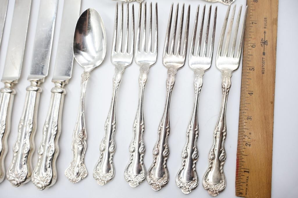 Mixed Holmes & Edwards Silverplate Flatware Collection - 6