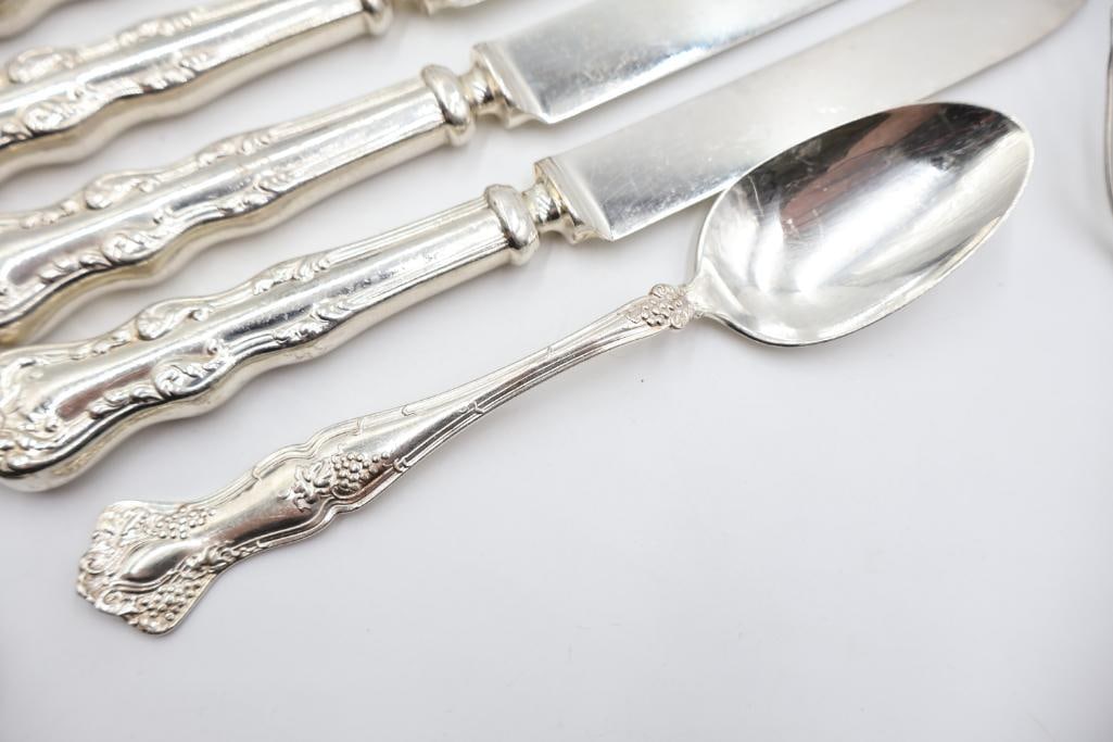Mixed Holmes & Edwards Silverplate Flatware Collection - 8