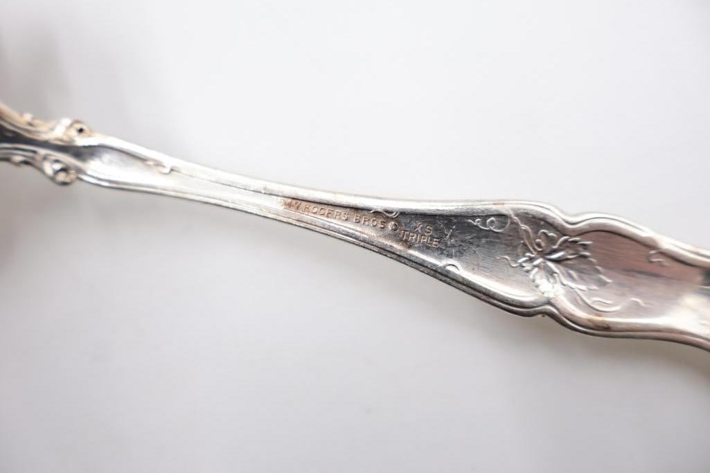 Mixed Holmes & Edwards Silverplate Flatware Collection - 9