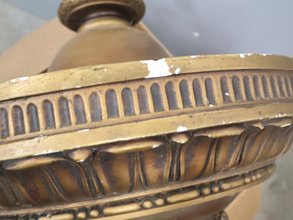 Historical Neoclassical Pendant Light from Original Salem Library Location - 9