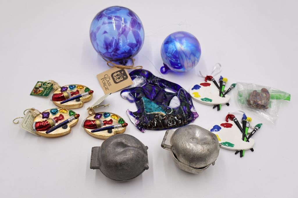Vintage Fruit Molds, Artisan Glass Decor, and Ornaments (1 of 6)