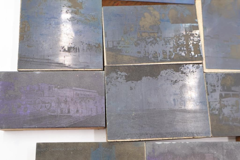 Collection of Photo Engraved Printing Blocks - 11