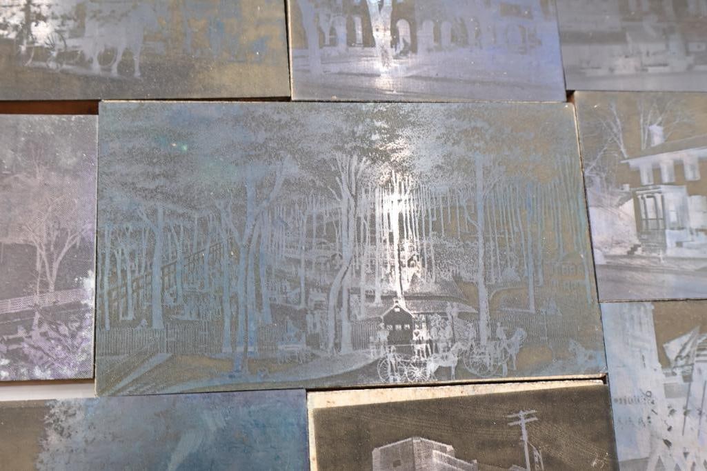 Collection of Photo Engraved Printing Blocks - 12