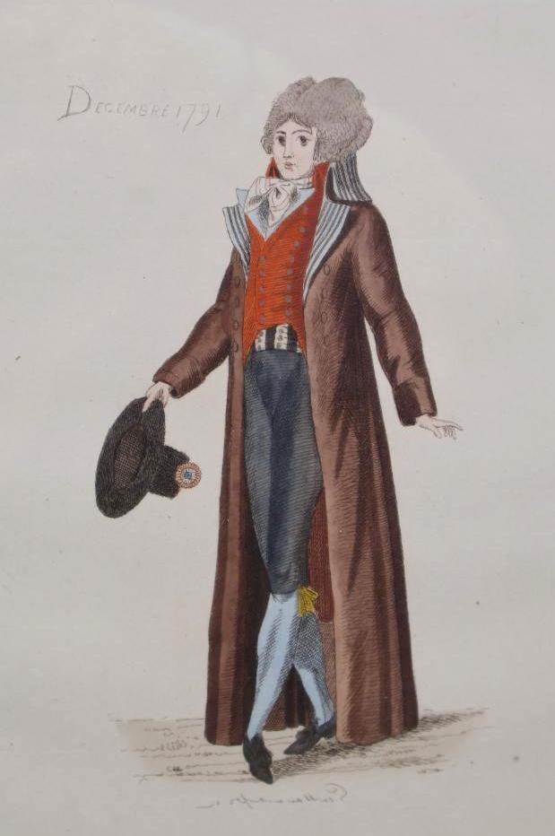Pair of Victorian French Fashion Prints - 2