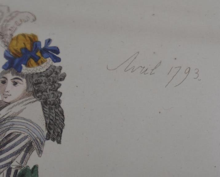 Pair of Victorian French Fashion Prints - 4