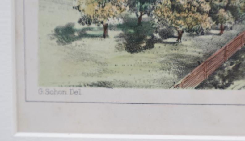 Two Antique Prints of Forts in the Pacific Northwest - 5