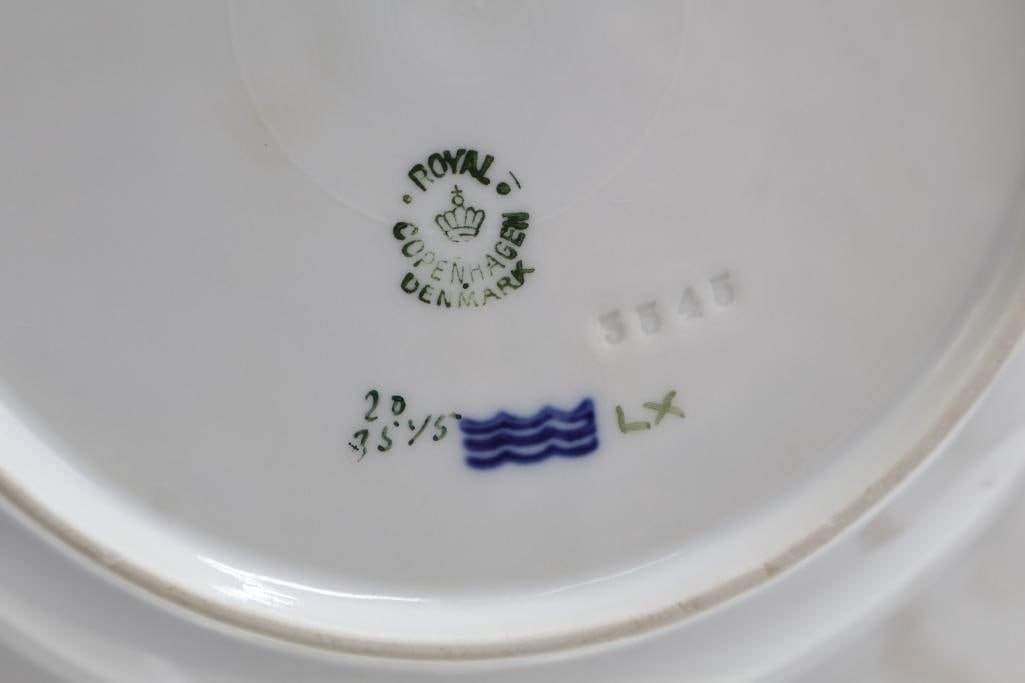 Royal Copenhagen Flora Danica Botanical Plate - 7