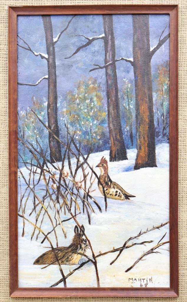 Two Vintage Nature Paintings - 2