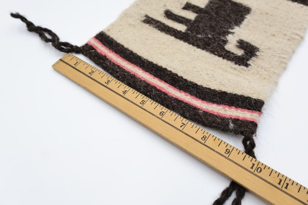 Natural Fiber Native Woven Mat and Stoneware Lidded Jar - 3
