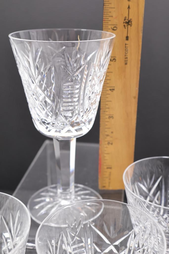 Set of Six Waterford Wine Goblets - 2