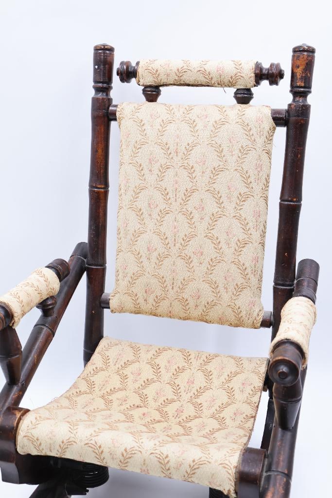 Antique Child's Rocking Chair - 3