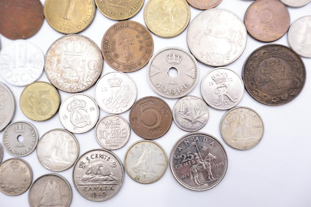 Collection of Foreign Coins - 16