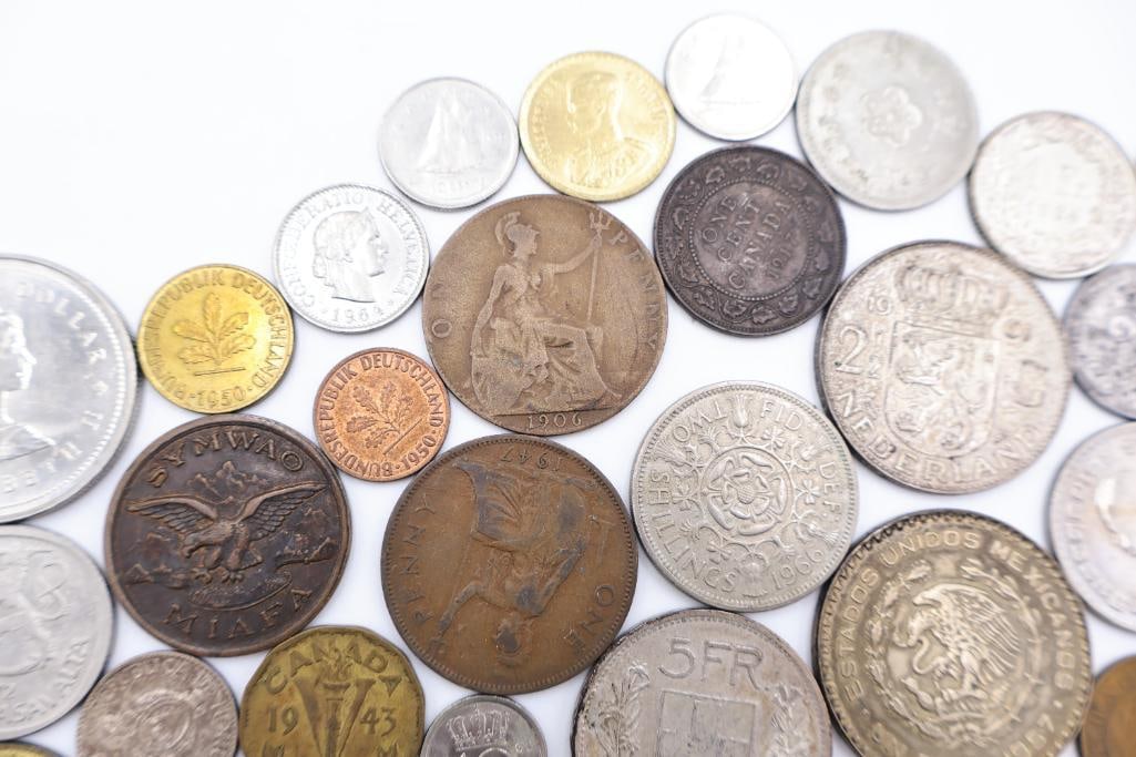 Collection of Foreign Coins - 9
