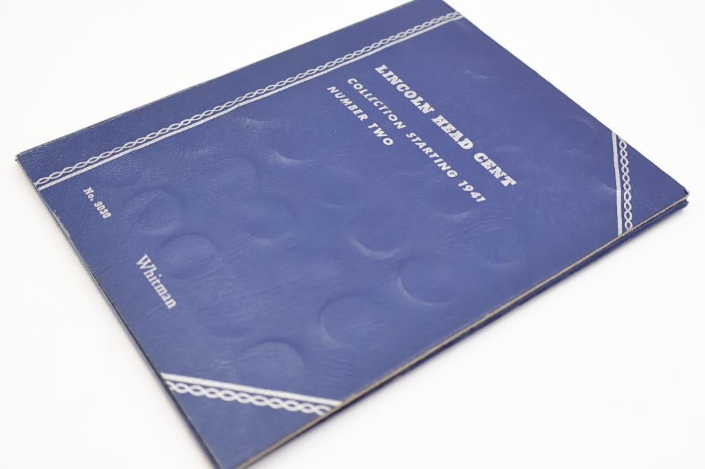 Whitman Lincoln Head Cent Collection Full Folder - 2