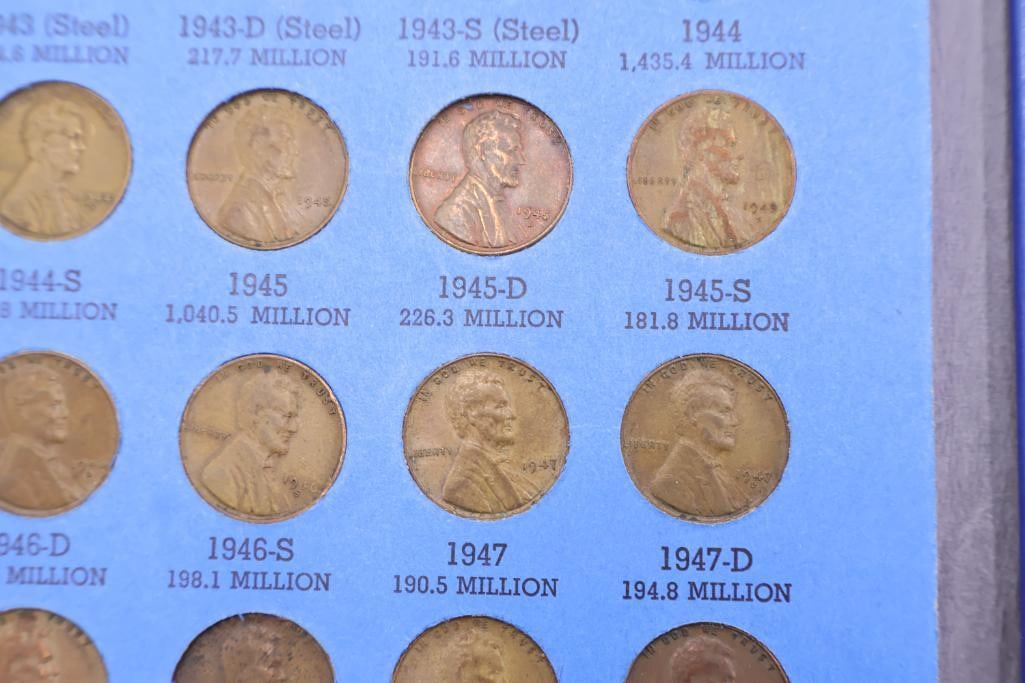 Whitman Lincoln Head Cent Collection Full Folder - 7
