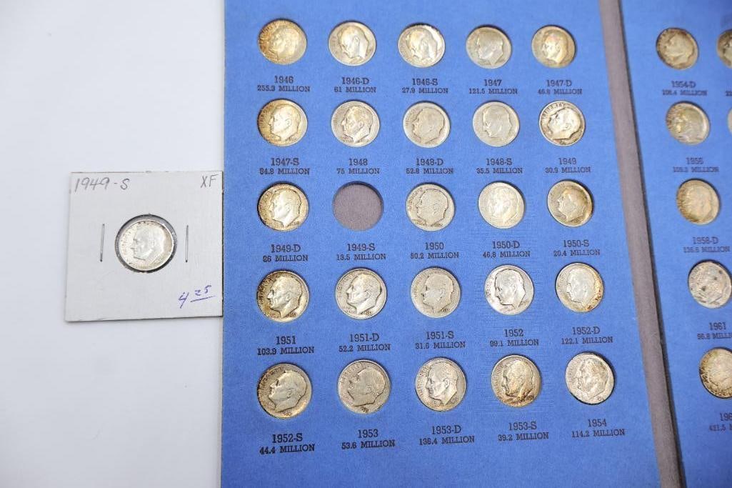 Whitman Roosevelt Dime Collection Folder - 3