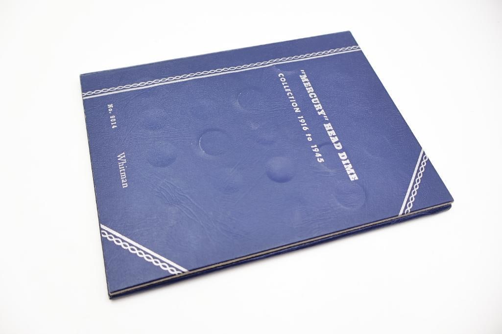 Whitman 'Mercury' Head Dime Collection Folder - 2