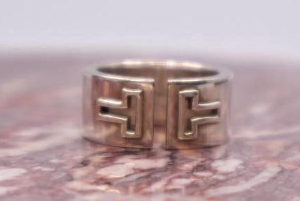 Tiffany & Co. Sterling Silver 'T' Ring - 2