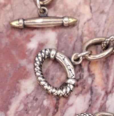 Ann King Sterling with 18k Necklace - 2