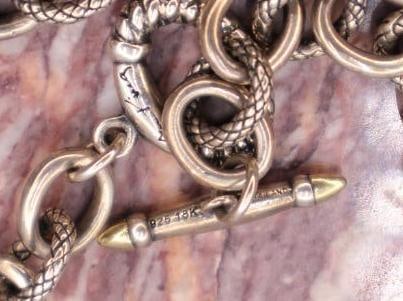 Ann King Sterling with 18k Necklace - 3
