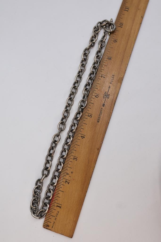 Ann King Sterling with 18k Necklace - 4