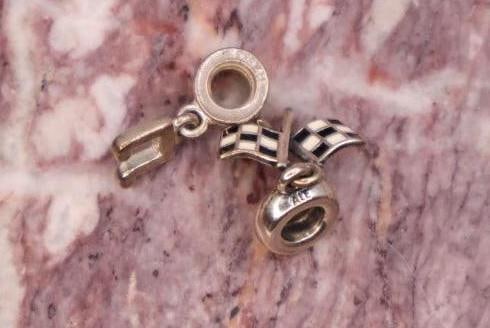 Four Pandora Charms including Two Dangle Charms - 2
