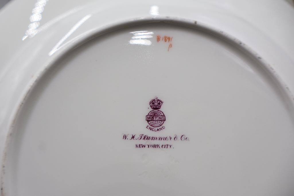 Antique Mintons Gilded Edge China - 7