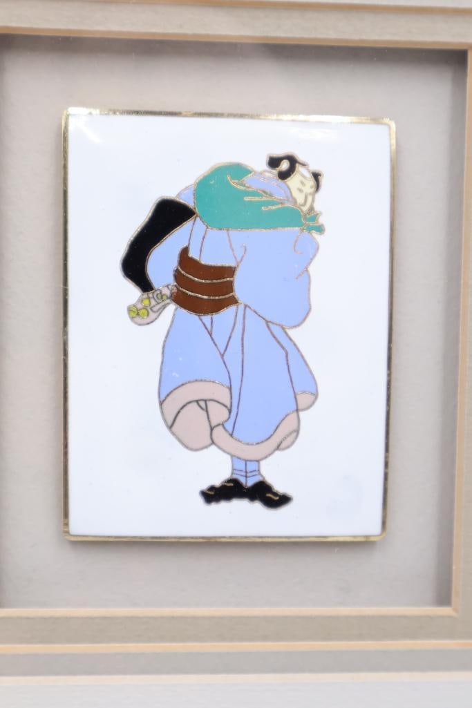 Vintage Hand Painted Ceramic Tile by Harris G. Strong - 2