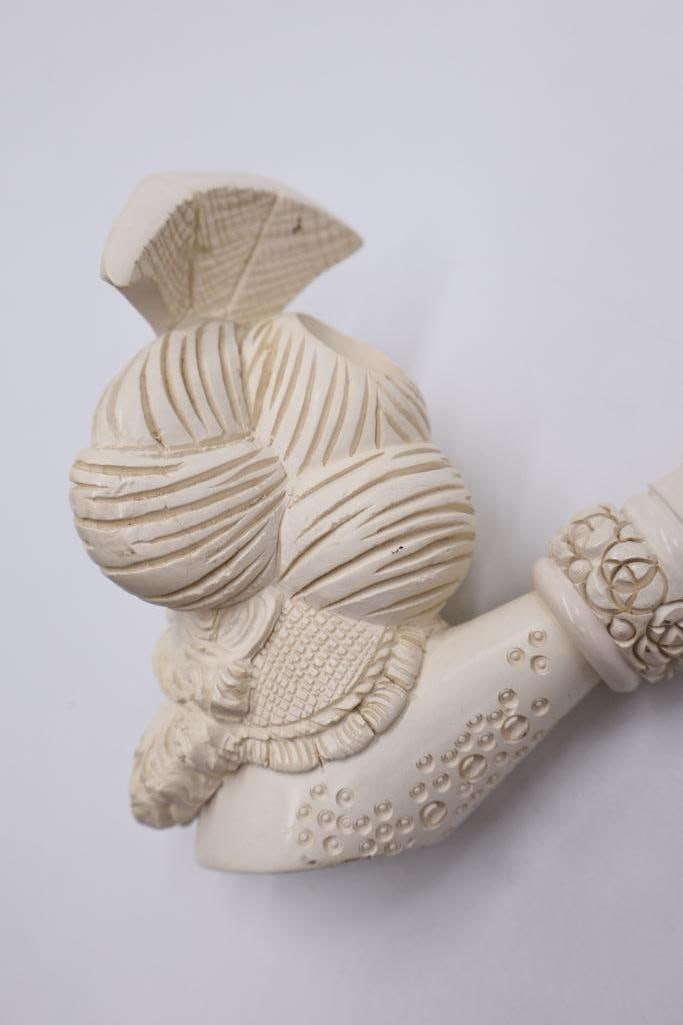 Figural Sultan Meerschaum-Style Pipe - 7