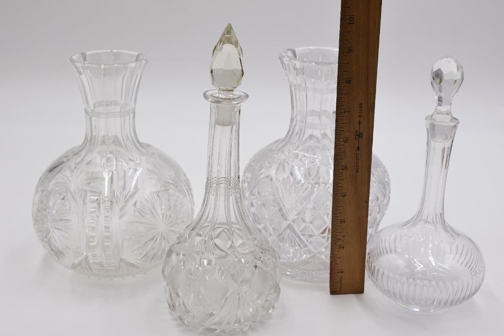 Crystal Decanters and Carafes - 2