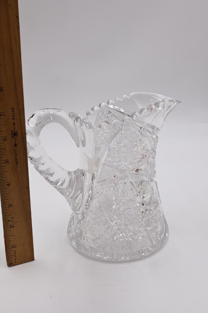 Collection of Vintage Cut Crystal Glass Dishes - 16