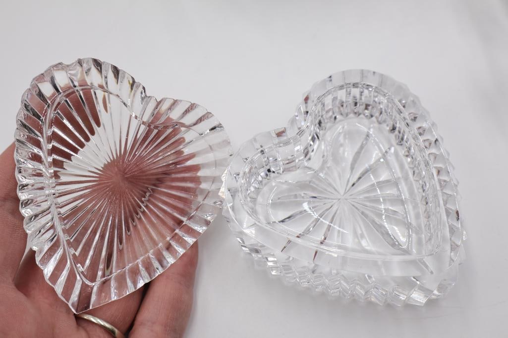 Various Crystal and Cut Crystal Dishes - 4