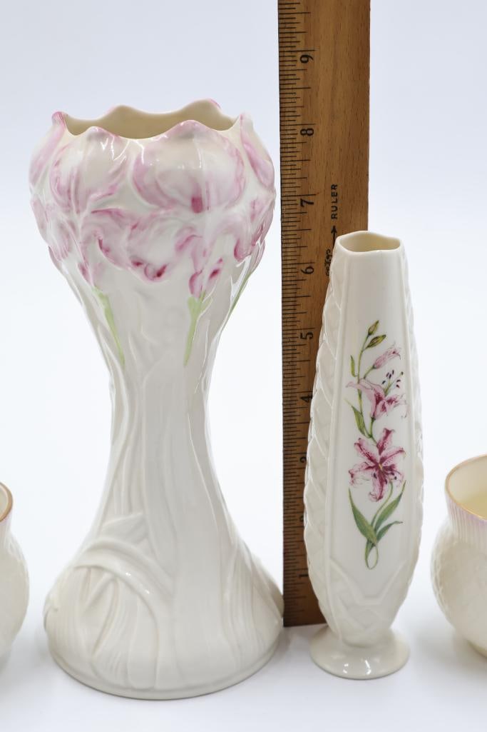 Four Belleek Pieces - 2