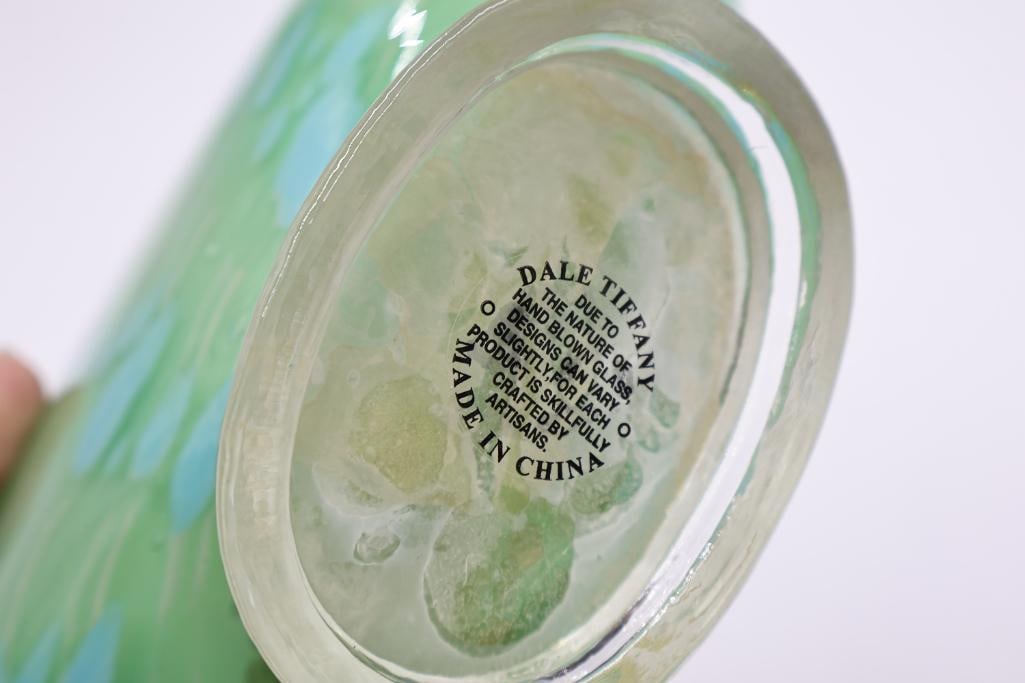 Dale Tiffany Favrile Artisan Large Perfume Bottle - 7