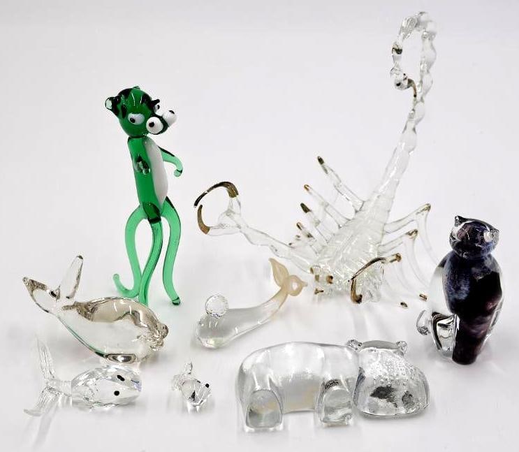 Menagerie of Artisan Glass Animals (1 of 15)