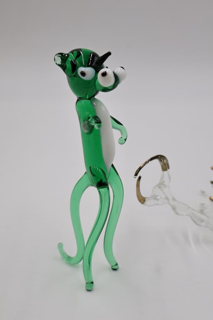 Menagerie of Artisan Glass Animals - 7