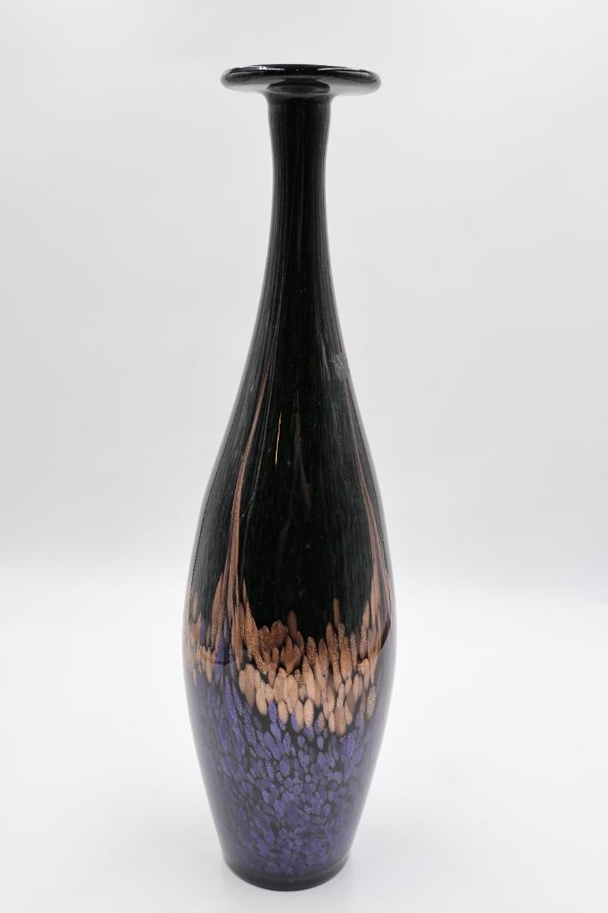 Dale Tiffany Favrile Artisan Large Tall Vase - 7