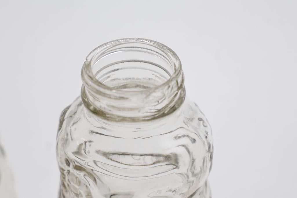 Four Vintage Grapette Clown Bottles - 7