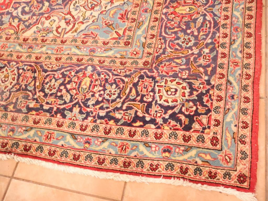 Vintage Large Aladdin Persian Wool Area Rug - 7
