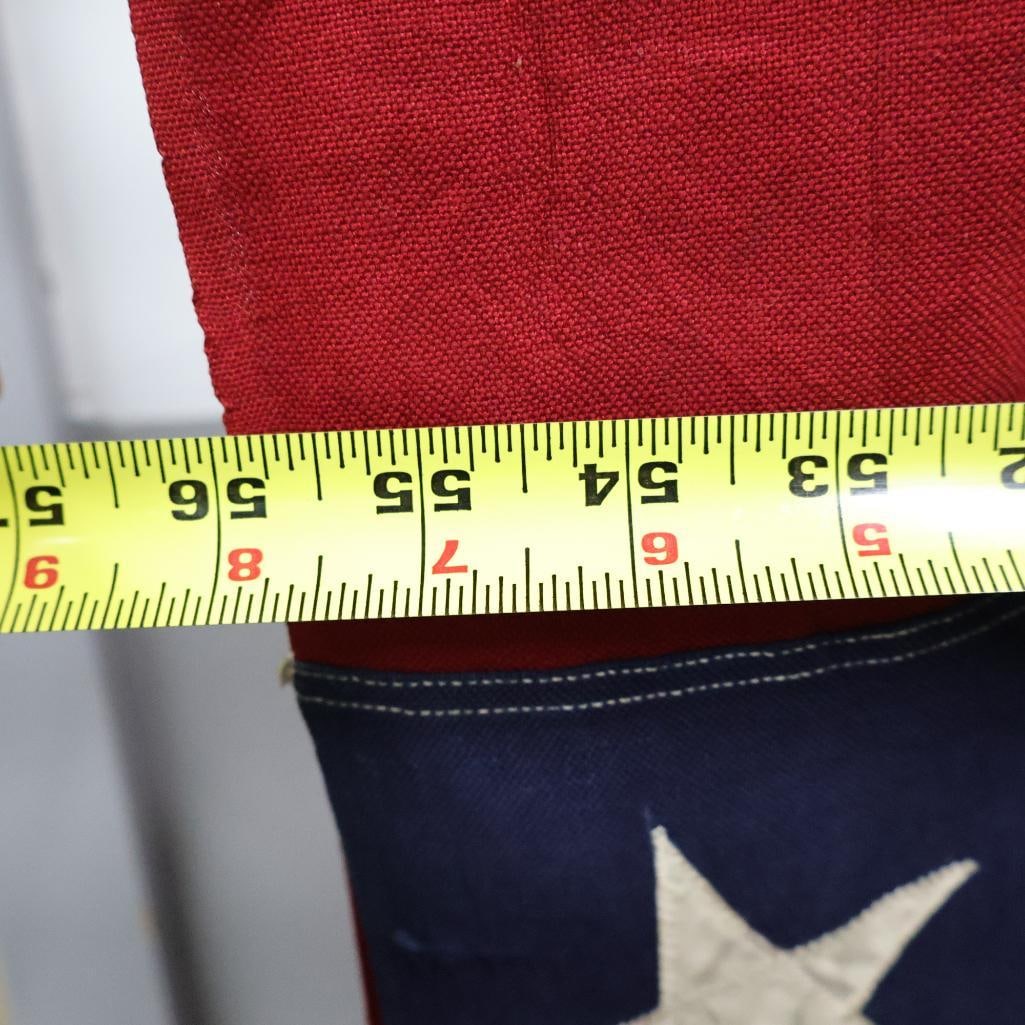 Vintage 48-Star Stitched American Flag - 3