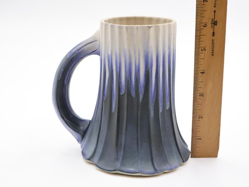 Vintage Newman Ceramic Works Pottery Tankard Mug - 2