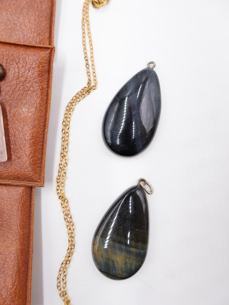 Collection of Stone Earrings and Jewelry - 6