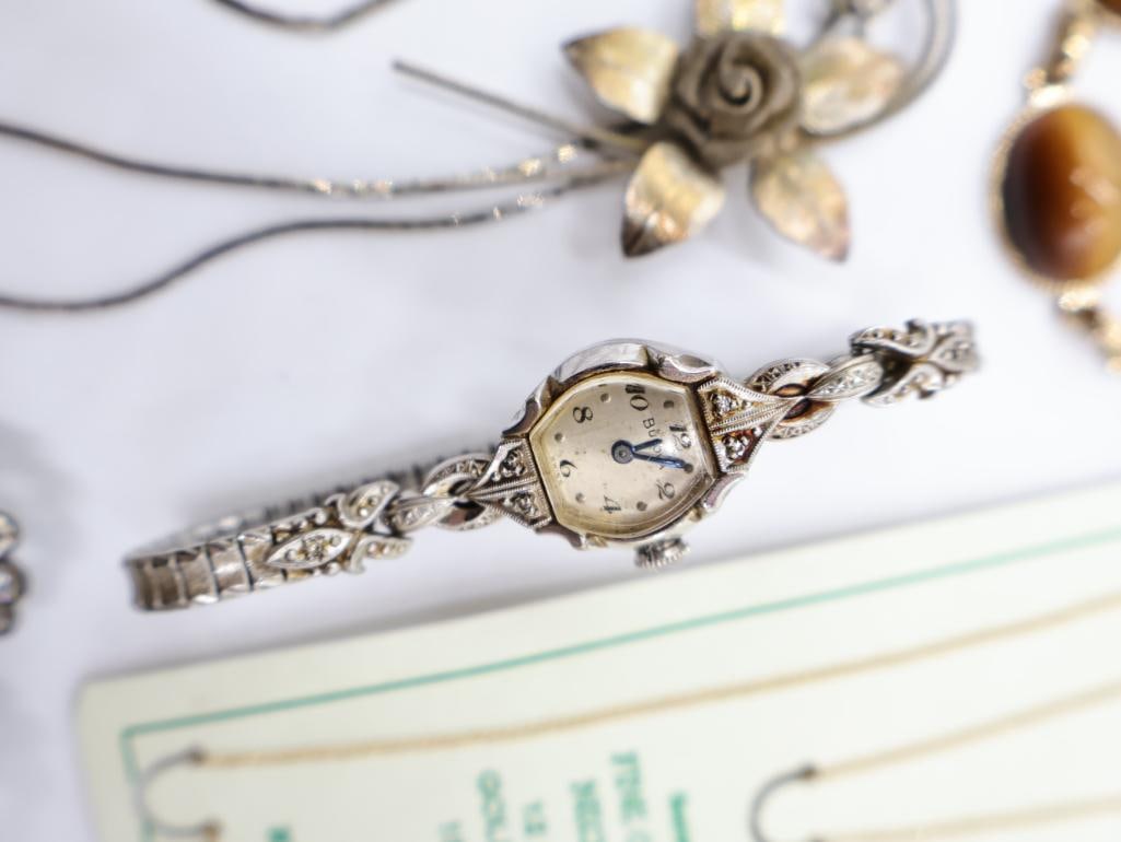 Collection of Vintage Jewelry and Buttons - 3