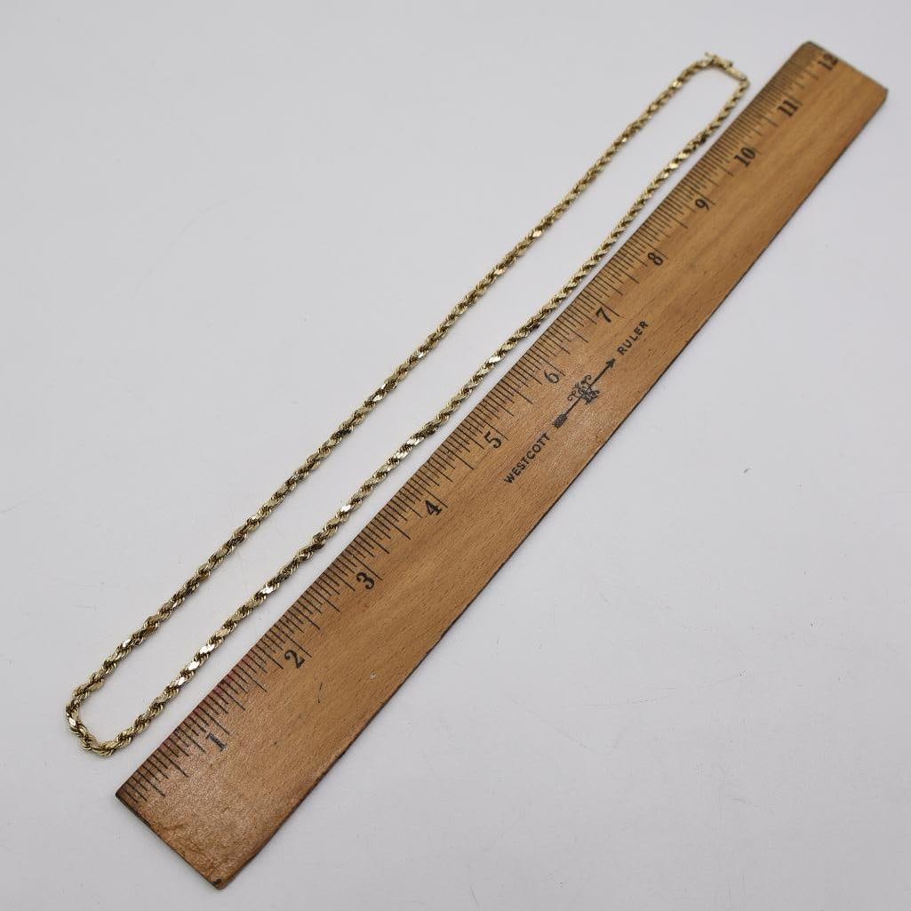 22 Inch Gold 14k Chain - 3