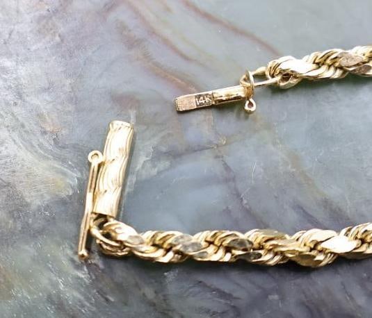 22 Inch Gold 14k Chain - 4