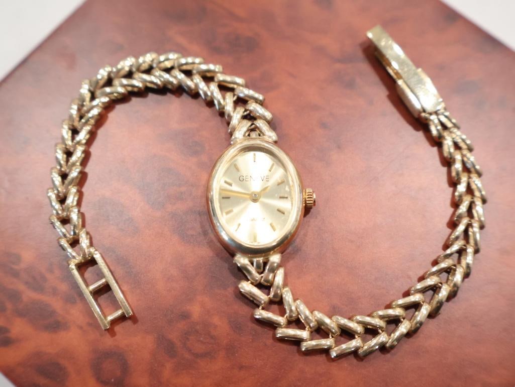 14k Gold Geneve Ladies Watch - 2