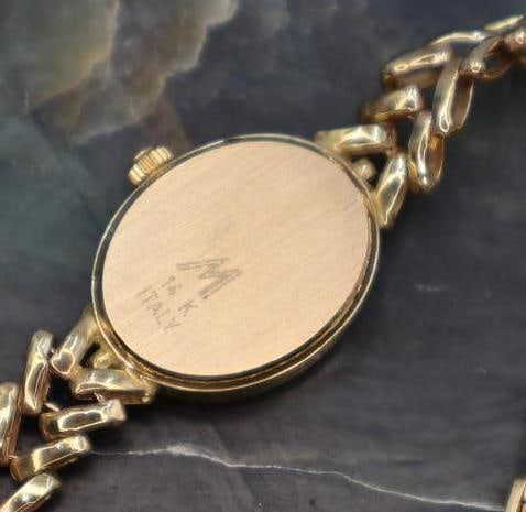 14k Gold Geneve Ladies Watch - 3