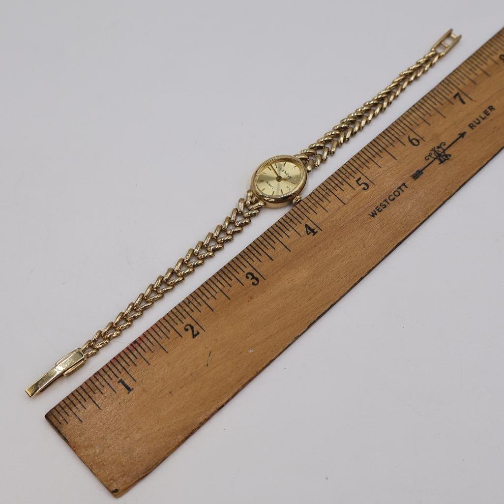 14k Gold Geneve Ladies Watch - 4